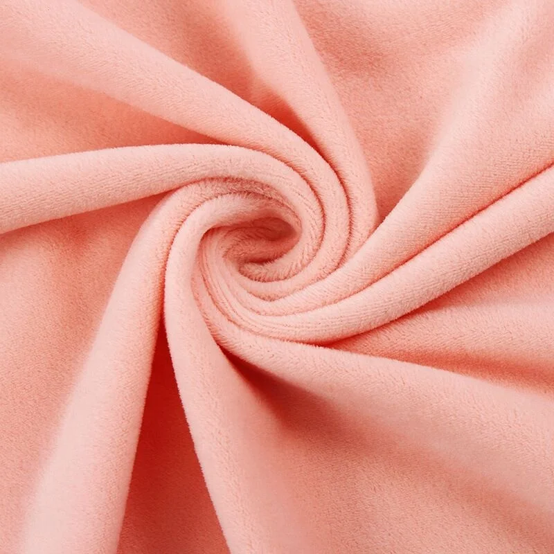 94%polyester 6%spandex warp knit crystal soft touch stretch elastic velour velvet for winter lining pillow toy