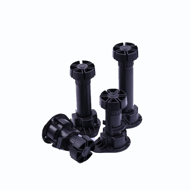 80MM PP Thickened Base Strong Bearing Capacity Cabinet Leg Furniture Plastic Adjustable