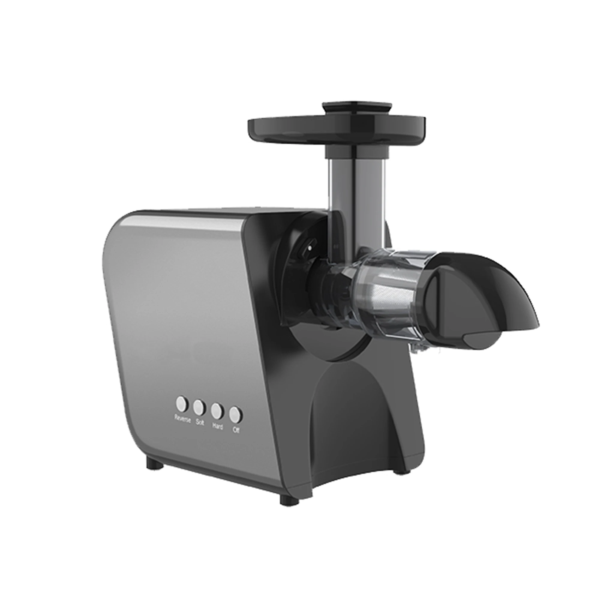 Quiet Motor & Reverse Function Electric Cold Press Juicer Extractor Masticating Slow Juicer with Overheating Protection