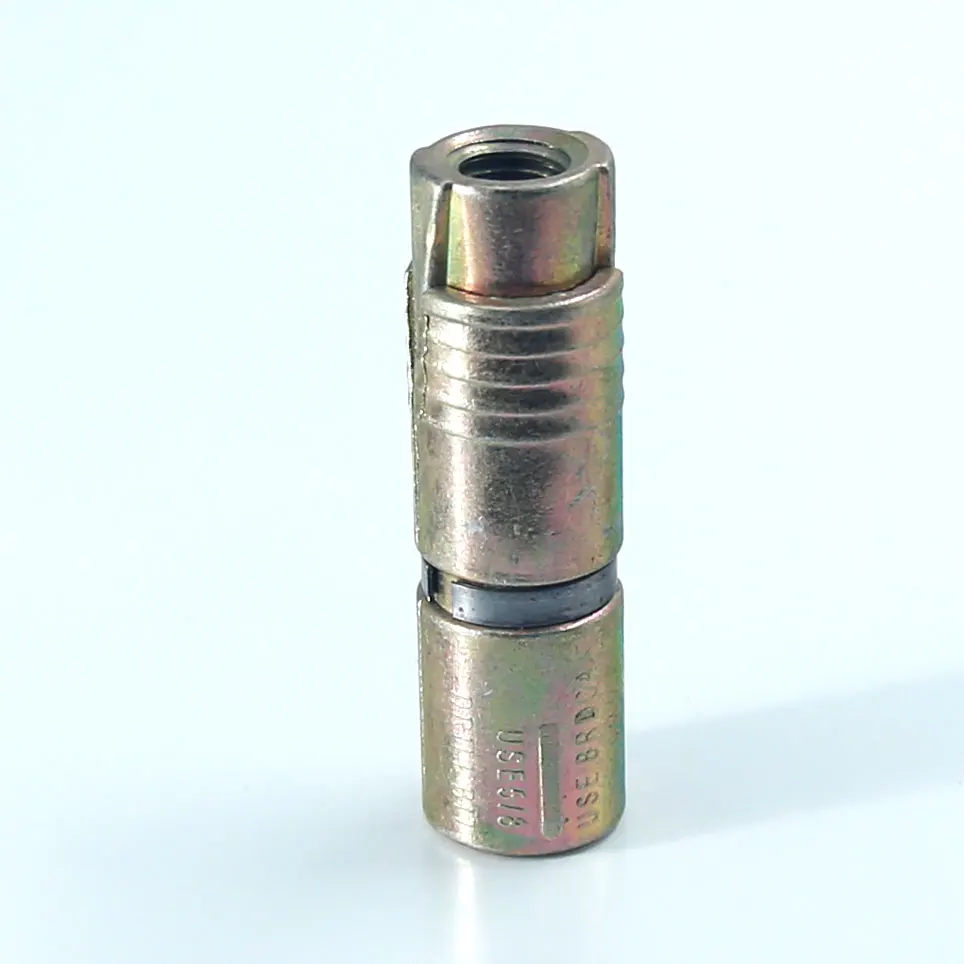 Zinc Alloy ZAMAC Single  Head Expansion Shell Anchor