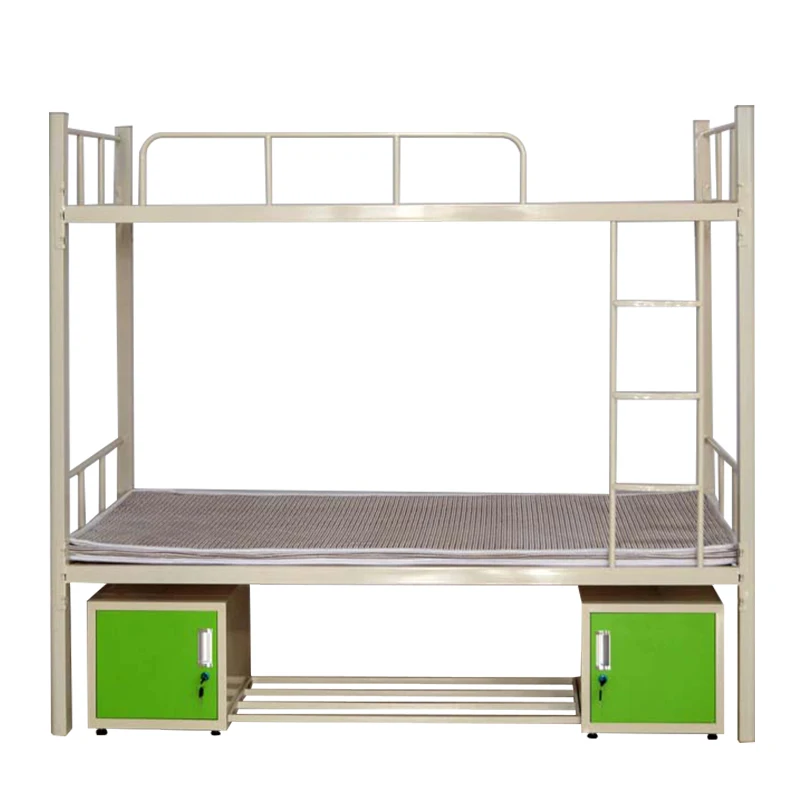
home furniture modern student dormitory bed metal steel bunk beds 
