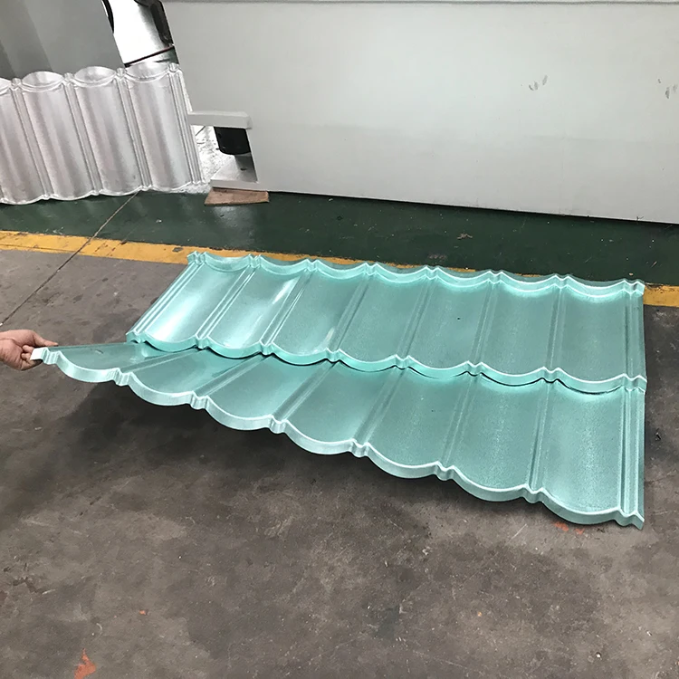 Steel Stone Coated Aluminum Metal Roof Tile Hydraulic Press Machine