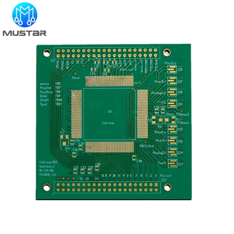 Mustar Multilayer PCB Board Electronics Service PCBA Circuit Assembly PCB Manufacturer By Gerber File And Bom List