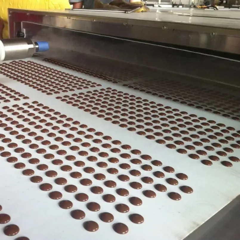 600mm One Year Warranty Automatic Chocolate Chips Cookies Drops Depositing Depositor Machine