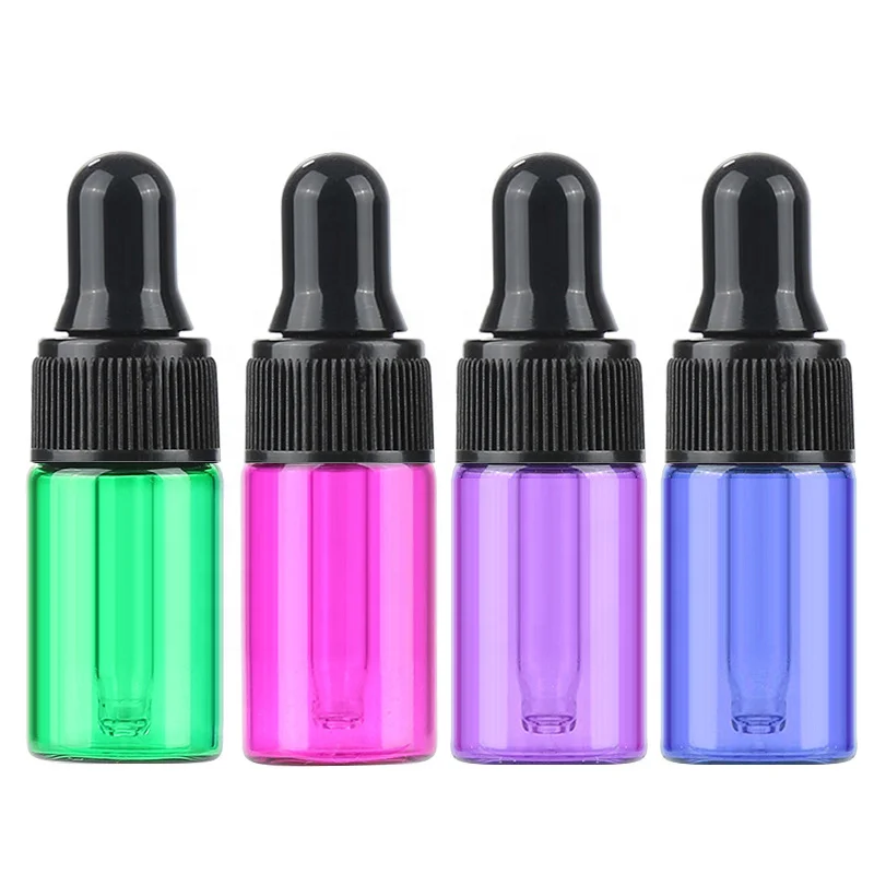 1ML 2ML 3ML 5ML Aroma Essential Oil Diffuser Glass Syringe Bottles