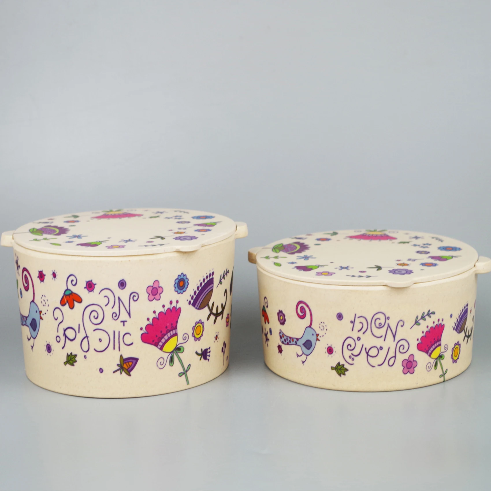 Melamine Plates sets for Children BPA Free  Approved Kids Bamboo Melamine Dinnerware set  Food  grade