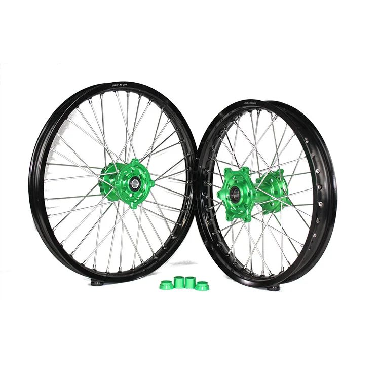Top quality OEM 21 inch aluminum super motard spoke wheels