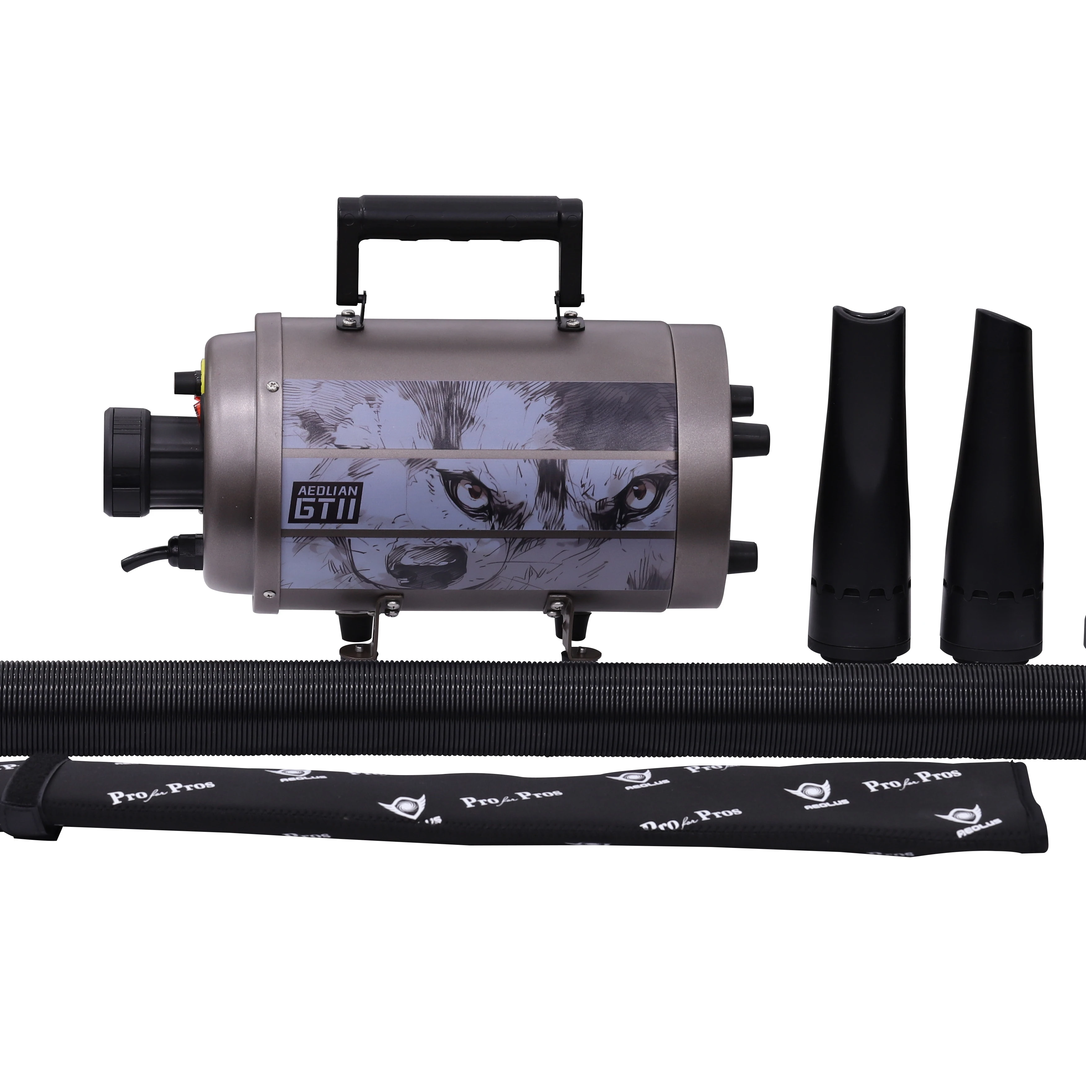 AMETEK motor pet Blower  Novelty Designed pet Grooming Dryer 1200 hours service life Portable pet dryer