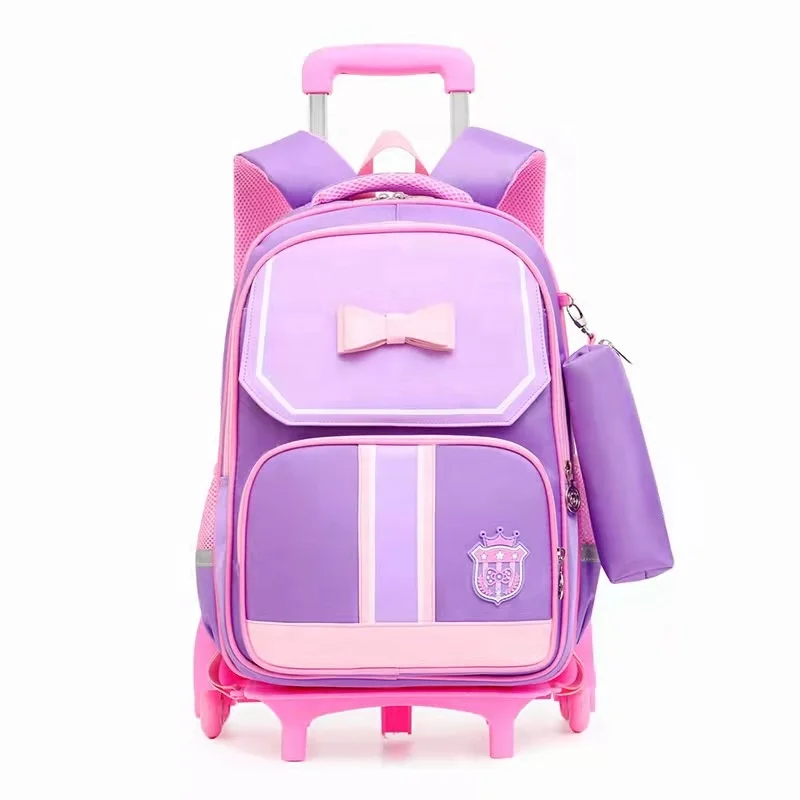 New Children Backpack Cartoon Bags Sac a dos Kids Baby School Mochilas Con Ruedas Child