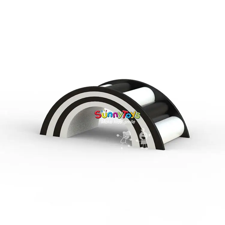 SunnyToys golden  soft play equipment  door to door playground soft play foam set Ball Pools