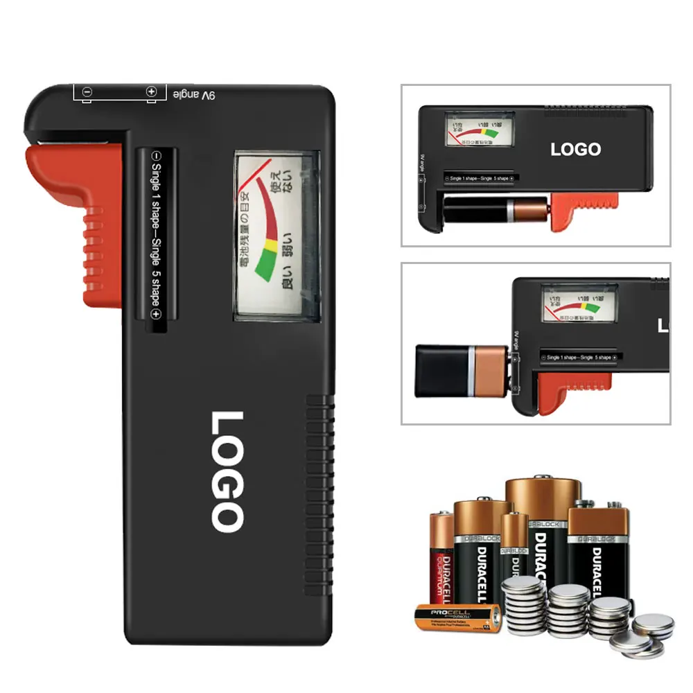 
Digital Voltage Tester Battery Meter Electronic Battery Power Measure Checker Battery organizer Tester 