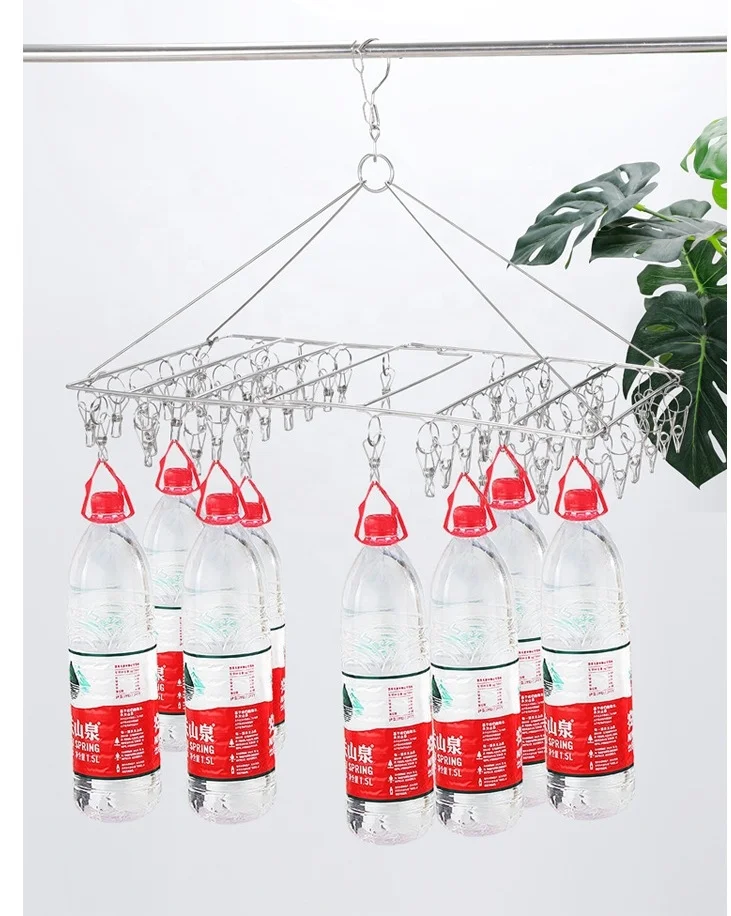 Многоцелевая стойка для брюк из нержавеющей стали S-type S и Волшебные вешалки для брюк и вешалки для шкафа