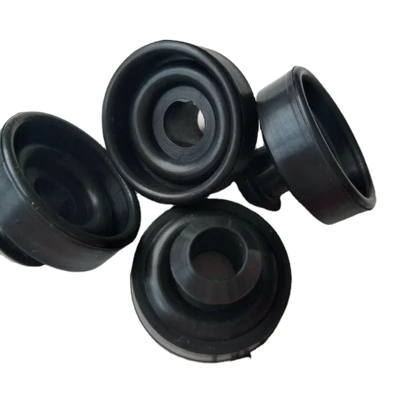 high quality custom silicone rubber parts round flat rubber gasket