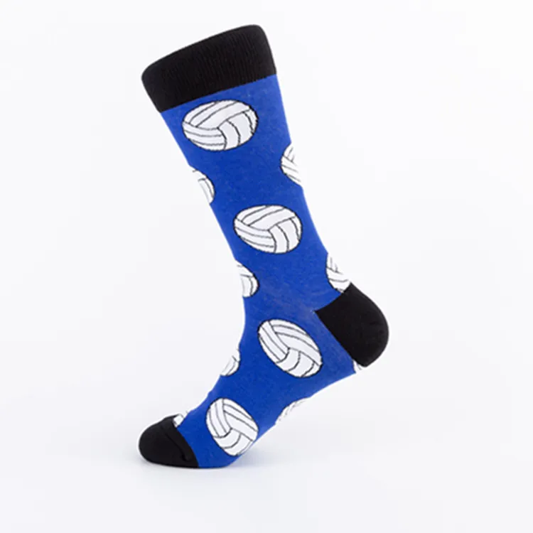 Socshigo wholesale custom basketball socks fashion jacquard mens casual socks