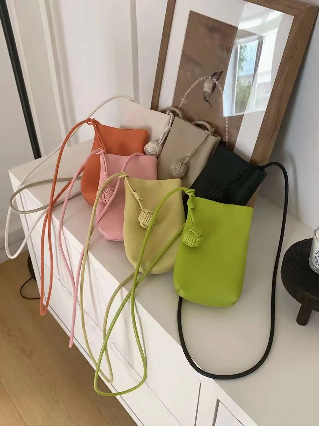 girls small cute soft pu leather casual simple vertical shoulder crossbody key coin cell phone purse sling bags for women