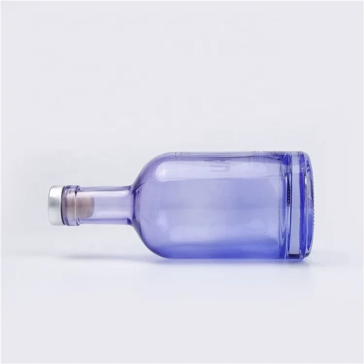 50ml vodka glass tequila bottle factory color spraying spirit bottle glass rum bottles brandy for alcoholic beverage