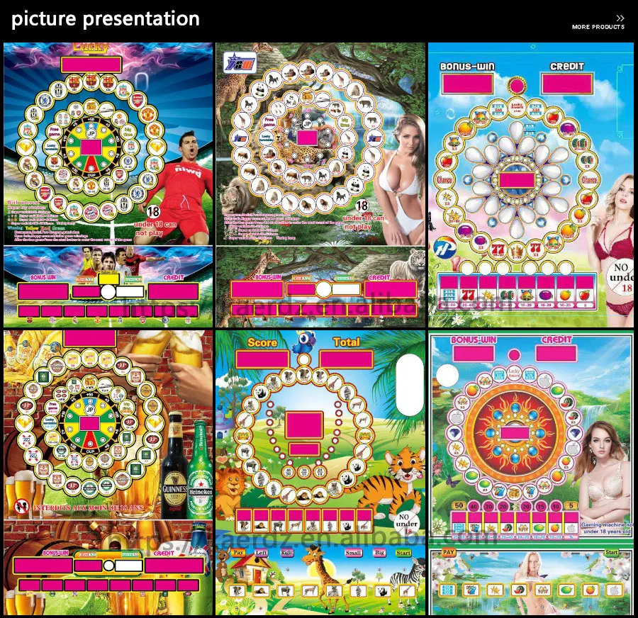 
USA coin operated gambling machine casino games machines coin slot machine 