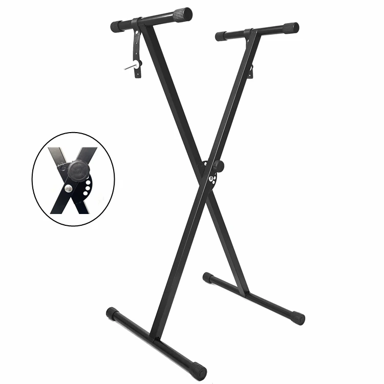 Под заказ может быть Съемная Однотрубная x электрическая подставка для клавиатуры пианино