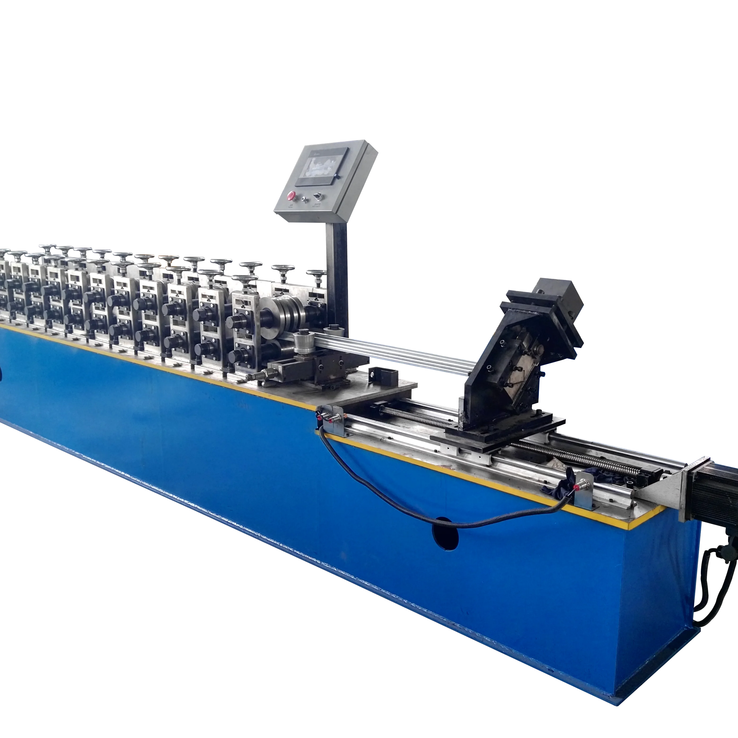 High-Speed Automatic Steel U C Purlin Cold Roll Forming Machine New Condition for Manufacturing Plant