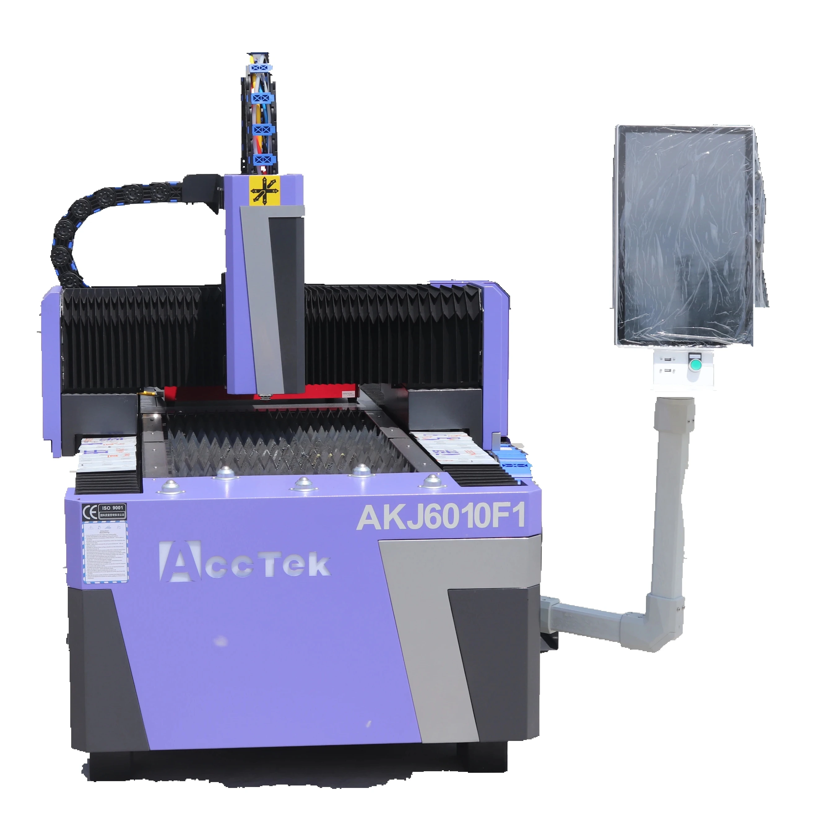 600*1000 mm Small Fiber Laser Cutting Machine 6090 1390 1610 Metal Plates Laser Cutter for Home Business 1-3 KW Laser Power