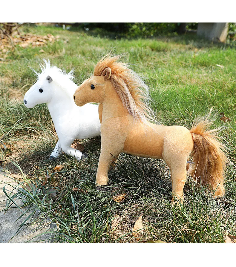 Customized simulation pony plush Stuffed Animal Toys for children as gifts