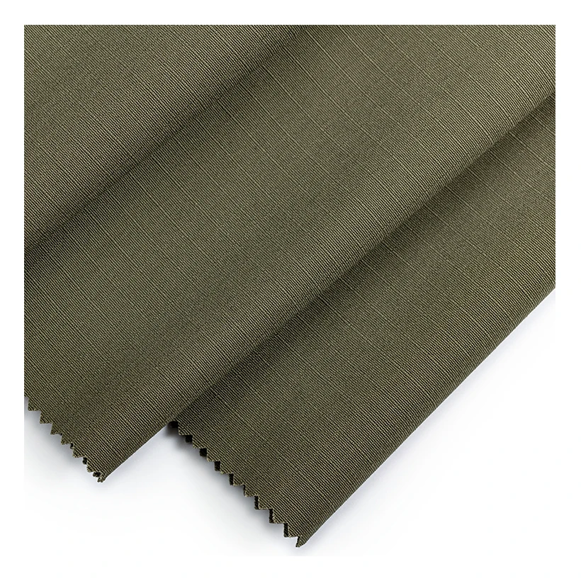 NYCO 50%Nylon 50%Cotton RG Color Anti Infrared WR Anti Tearing Camouflage Ripstop Fabric For Uniform