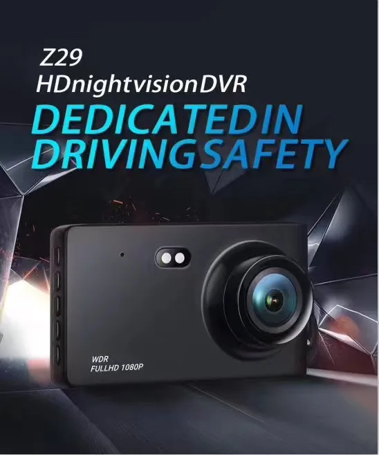 Hotselling 170 Degree Wide angle Best Dual Car Camera Full HD 1080p Dash Cam Rearview Mirror Camera