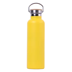 350/500/750/1000ml Thermos Bottle Vacuum Aqua Flask Insulated Standard Mouth Stainless Steel Metal Termos Water Bottle with Lid