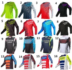 Custom 139 color long sleeve racing jersey shirts riding motocross motorcycle cycling racing jersey