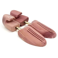 LM005C-1 Ароматические Регулируемый красного кедра деревянные обувные колодки выдвижной анти-морщинки разнашиватель обуви кедр, оптовая продажа