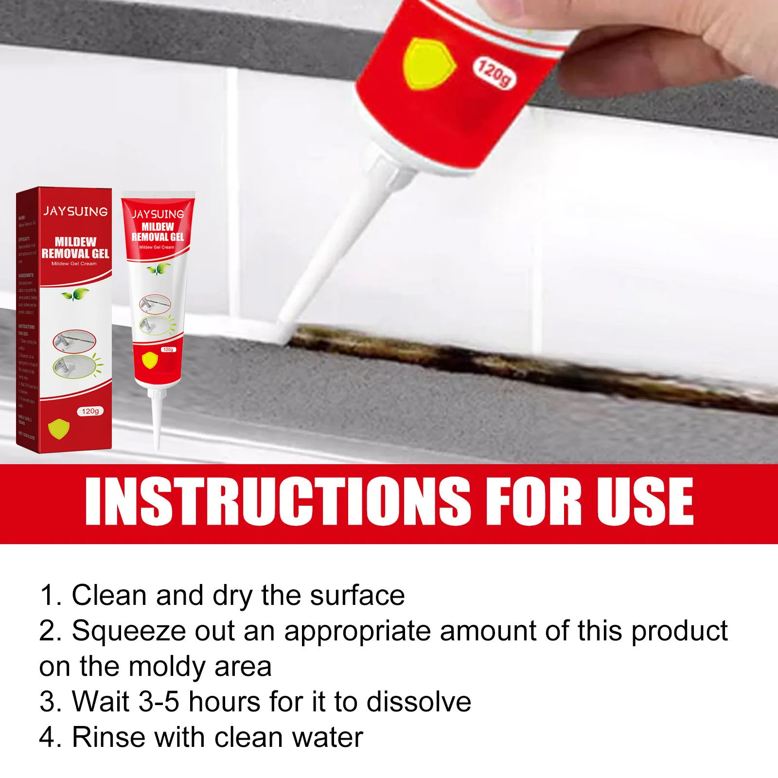 Wholesale Mold Remover Gel Mildew Cleaning Agent Household Tile Stain Agent Wall Mildew Remover Cleaner Gel