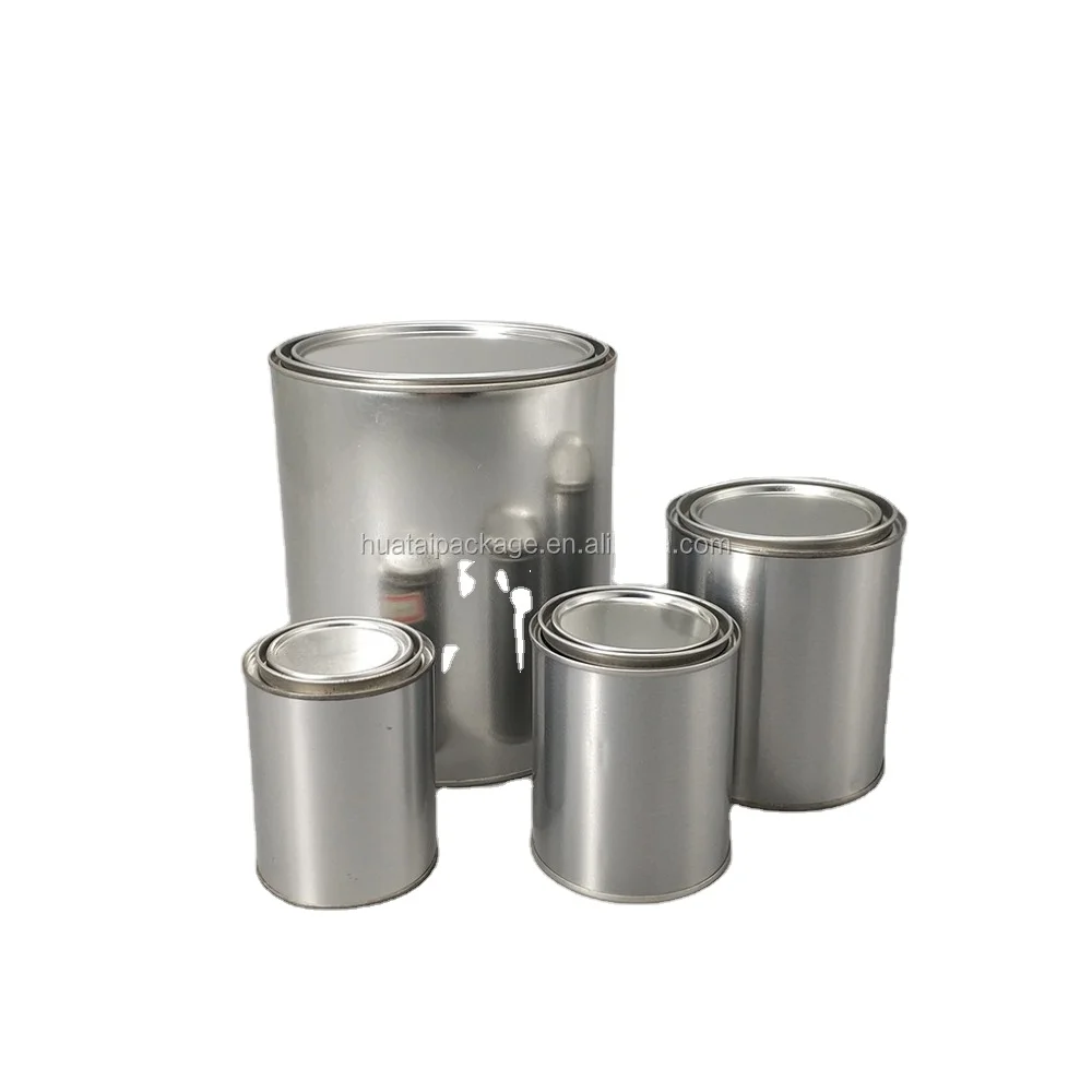 100ml 250ml 300ml 500ml metal candle tin cans with lids for wax candle