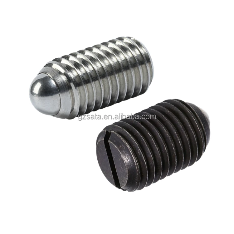 Slotted Spring Ball Plungers