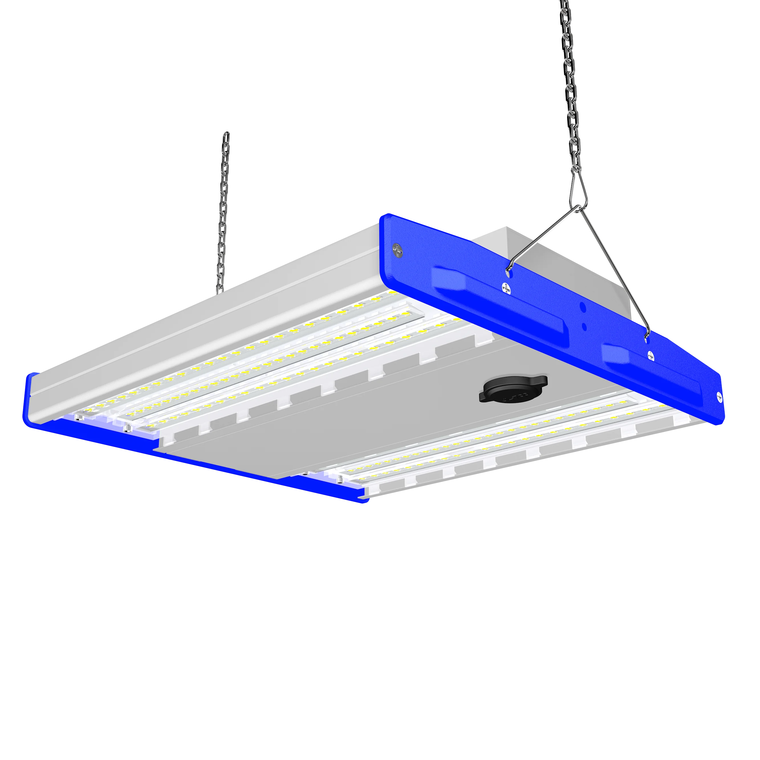 200w Hishine professional linear highbay 200w led linear high bay light 190lm/w for warehouse and industrial