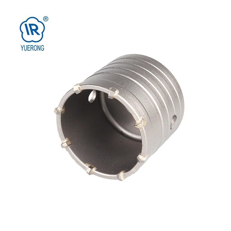 YUERONG 68mm 45 Steel YG8 Carbide Factory Supply Core Bit for Concrete
