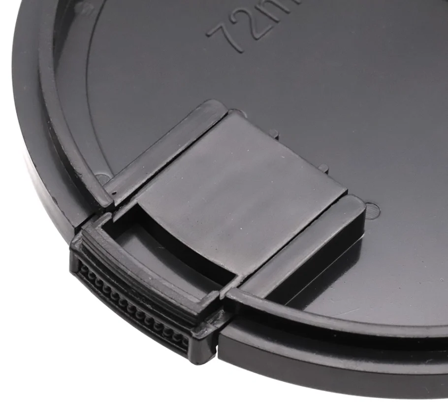 72mm 77mm Side Pinch Snap On Front Lens Cap for Canon