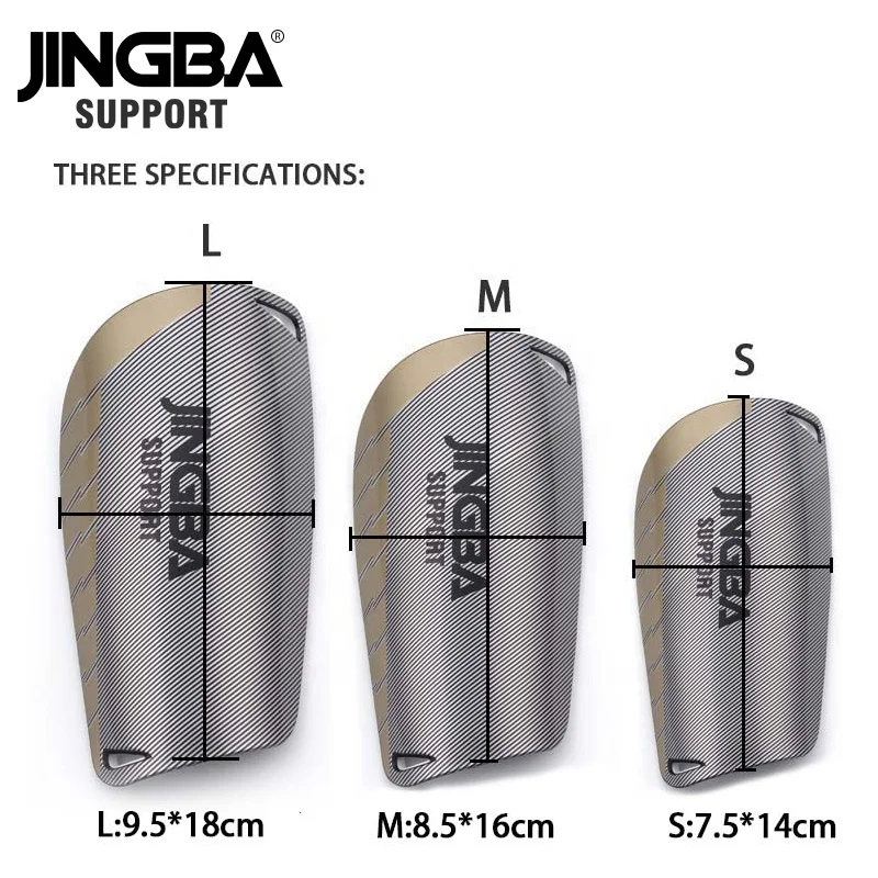 Оптовая продажа от фабрики JINGBA логотип на заказ Лидер продаж Футбольная щина защита голени для тренировок футбольных матчей беговых гонок