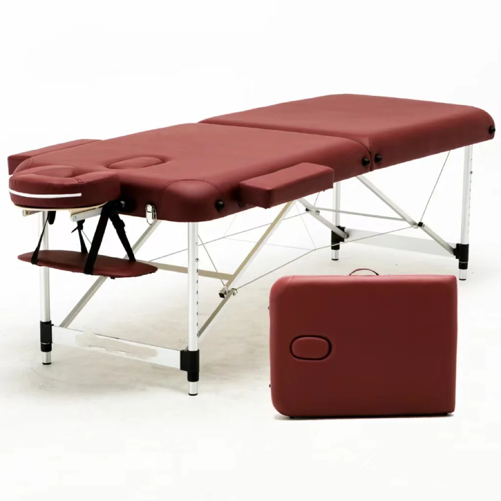 Aluminum Massage tables&beds beauty salon massage table spa bed folding table facial portable massage bed