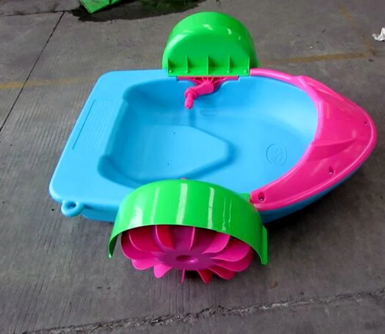 Kids Water manual Hand Paddle boat Plastic Rowing Boat Kids Boat for pool