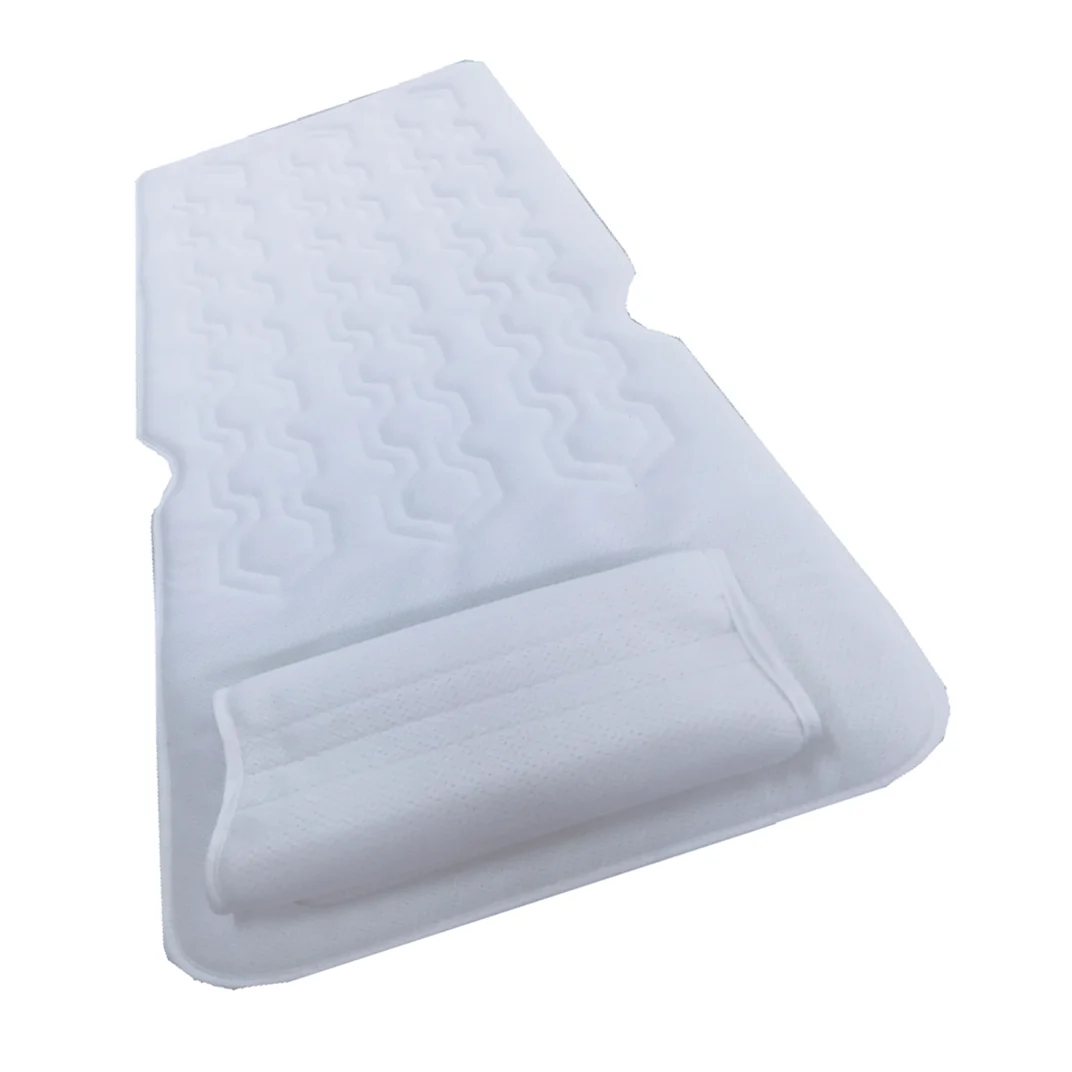 
Full body bath pillow, 3d air mesh breathable spa bathtub pillow for head neck shoulder back support quick drying 
