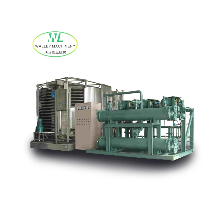 China Spiral Freezer Price IQF Spiral Blast Freezer For Fruit Seafood Vegetables