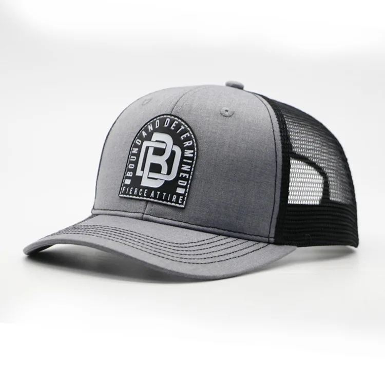 Embroidery Leather Patch Classic Richardson 112 Oem Caps Back 5 6 Panel Blank Foam Suede Custom Mesh Trucker Cap Hats