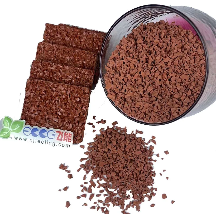 Red color EPDM Particle for athletic track rubber running track FN P2212066