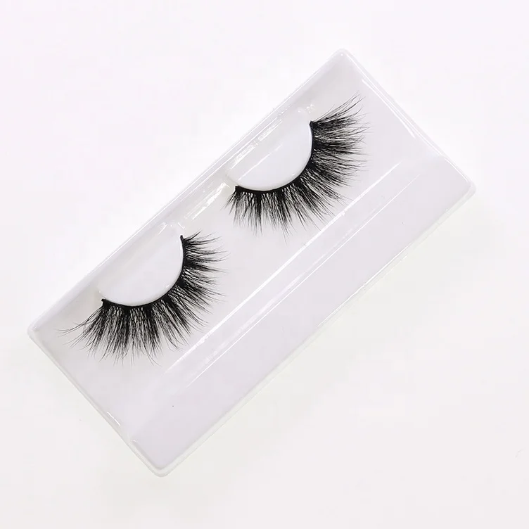 High Quality 6D Faux Mink Eyelashes Soft Band Private Label Synthetic Lashes Qingdao Manufacturer