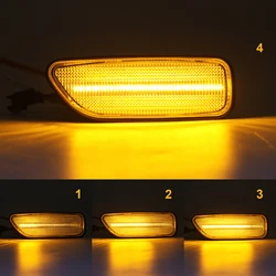 Ailead E-Mark DOT Approval High Power New Design Dynamic Led Inidacator Lights LED Side Marker Lamp For Volvo S60 S80 V70