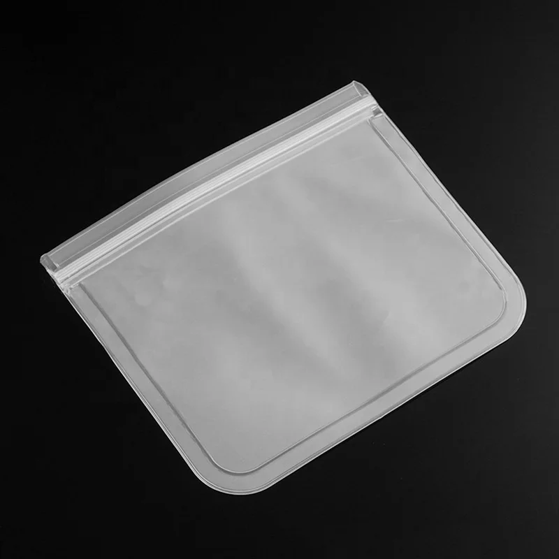 Food Grade Eco Friendly Reusable PEVA Food Storage Bags