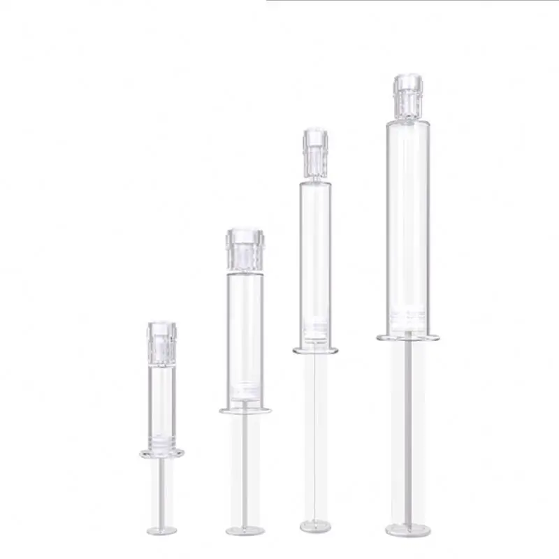 XBY 1 мл 3 мл 5 мл 10 мл нажимной тип косметический PS пластиковый шприц трубка водяная игла