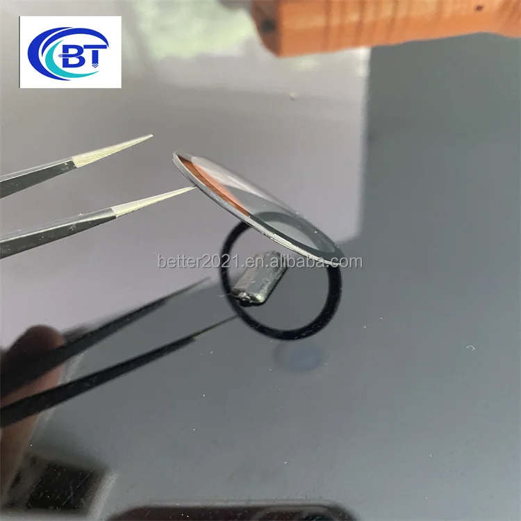 Custom Made Sapphire Plate Glass Window For Watch