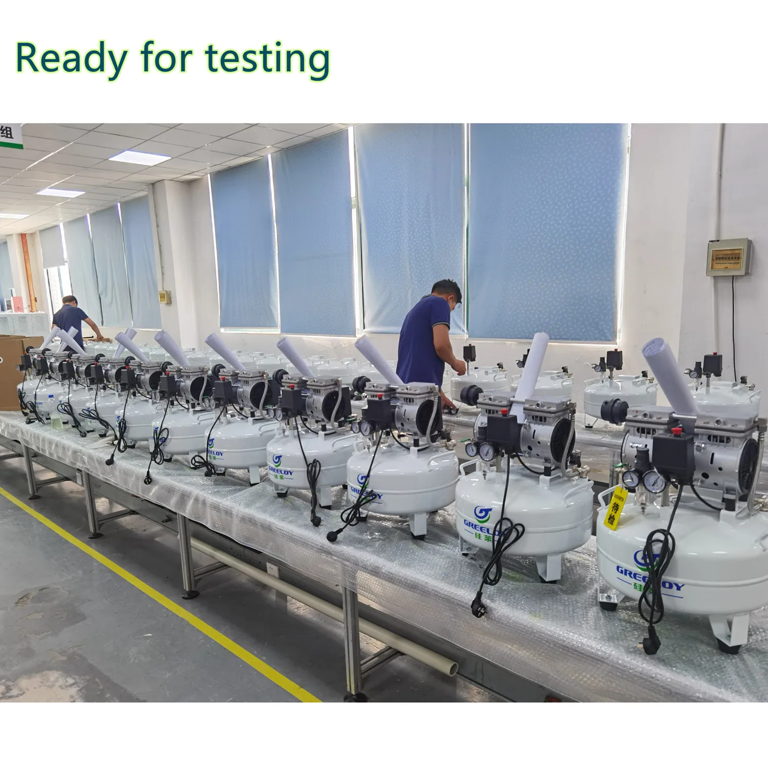 Silent Oil Free Air Compressor Dental Compressor for one Dental Chair