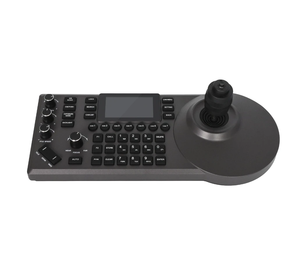 New Generation PTZ Keyboard Controller for PTZ Camera Professional Controller to Control Live Streaming and Competition